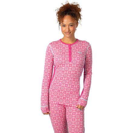 Rose Long-Sleeve Crew Top - Women's