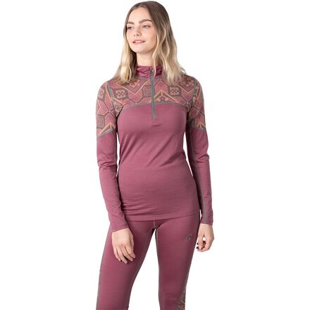 Eloise 1/2-Zip Long-Sleeve Baselayer Shirt - Women's