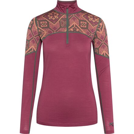 Kari Traa - Eloise 1/2-Zip Long-Sleeve Baselayer Shirt - Women's