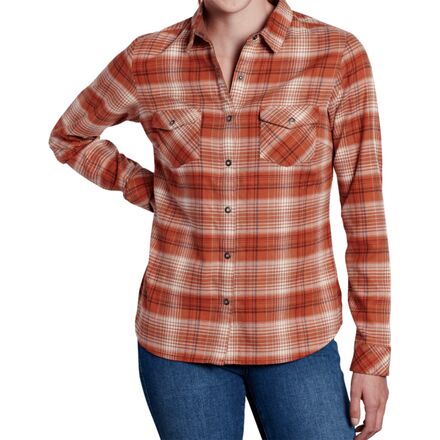 KUHL - Tess Flannel Shirt - Women's - Autumn Spice