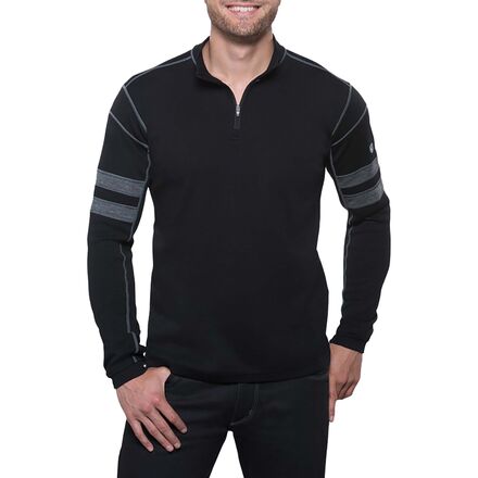 Baselayer Ski Magellan Outdoors Men's Thermal Grid 1/4 Zip