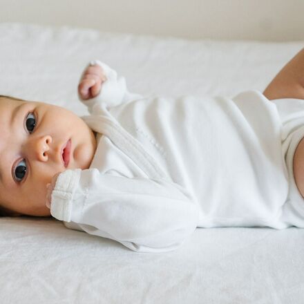 L'oved Baby - Velveteen Long-Sleeve Wrap Bodysuit - Infants'