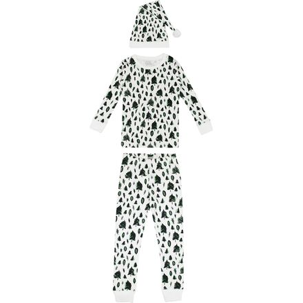 L'oved Baby - Organic Holiday PJ & Cap Set - Toddler Boys' - Oh Christmas Tree
