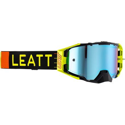 Leatt - Velocity 6.5 Iriz Goggles - Citrus / Blue UC Lens