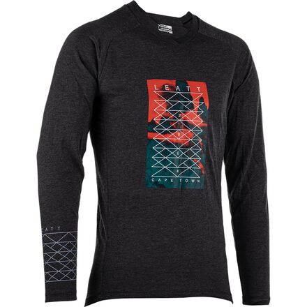 Leatt - MTB 2.0 Long-Sleeve Jersey - Men's - Black/Black