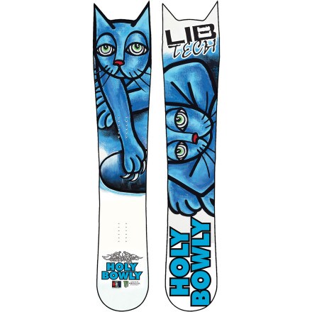 Lib Technologies -  Jamie Lynn Holy Bowly Cat Stick Snowboard