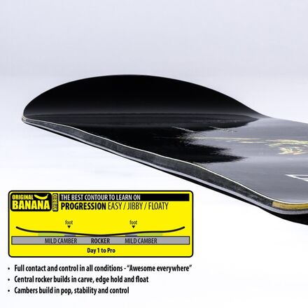 Lib Technologies - Skate Banana Snowboard - 2026