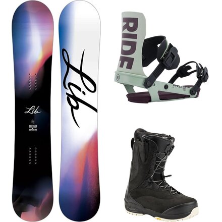 Cortado Snowboard + Specter Binding + Bianca TLS Boot