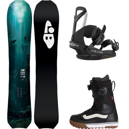 T.Rice Orca Snowboard + Union Falcor Binding + Aura Pro Boot