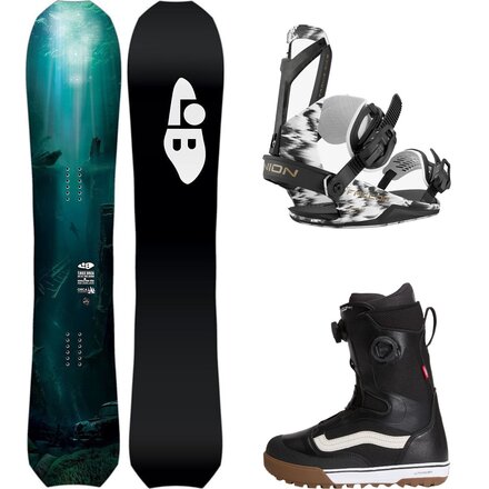 T.Rice Orca Snowboard + Union Falcor Binding + Aura Pro Boot