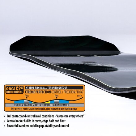Lib Technologies - T.Rice Orca Snowboard + Union Falcor Binding + Aura Pro Boot