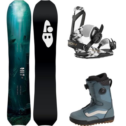 T.Rice Orca Snowboard + Union Falcor Binding + Aura Pro Boot