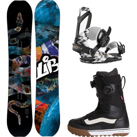 T.Rice Pro Snowboard + Union Falcor Binding + Aura Pro Boot