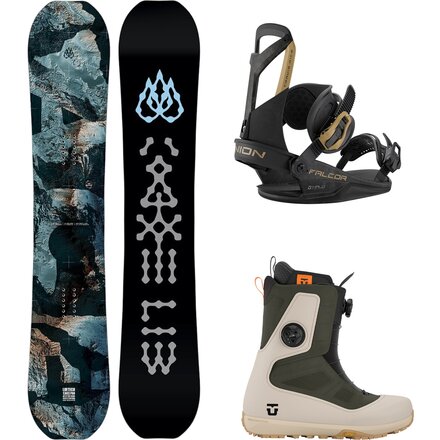 T.Rice Pro w/ Reset Pro + Falcor Snowboard Package