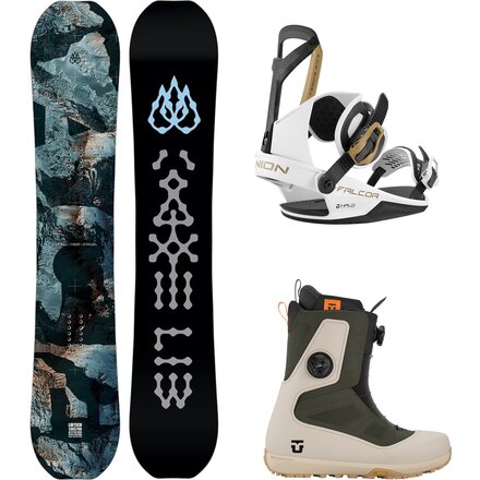 T.Rice Pro w/ Reset Pro + Falcor Snowboard Package