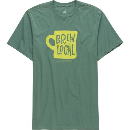 Locally Grown - Coffee Cup T-Shirt - Men's