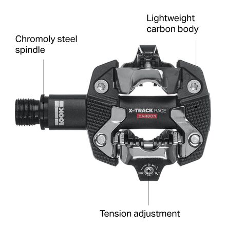 Look Cycle - X-Track Race Carbon Pedals