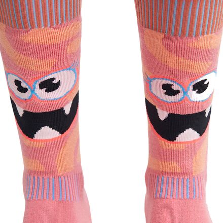 Le Bent - Monster Party Light Cushion Snow Sock - Kids'