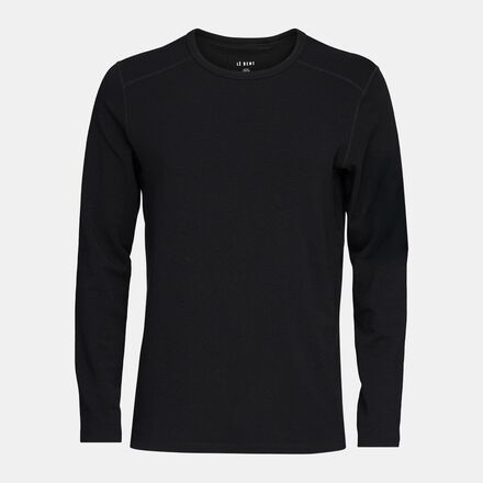 Le Bent - Heavyweight Antarctic Grid Fleece Crew - Men's