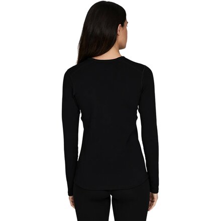 Le Bent - Heavyweight Antarctic Grid Fleece Crew - Women's