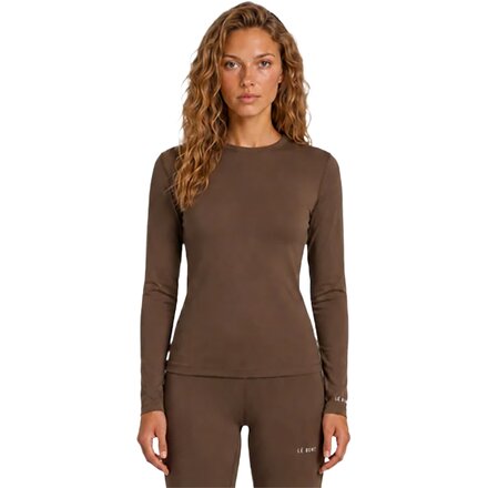 Heavyweight Antarctic Grid Fleece Crew - Women's