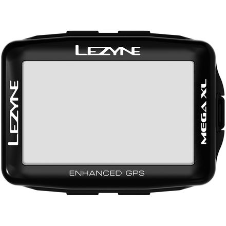 Lezyne - Mega XL GPS Bike Computer - Black
