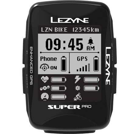 Lezyne - Super Pro GPS Pro Loaded Bike Computer