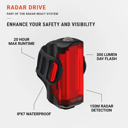Lezyne - Radar Drive Rear
