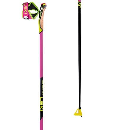 LEKI - PRC 750 Ski Poles - Pink/Yellow