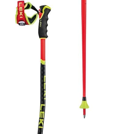 LEKI - WCR GS 3D Ski Poles - Red