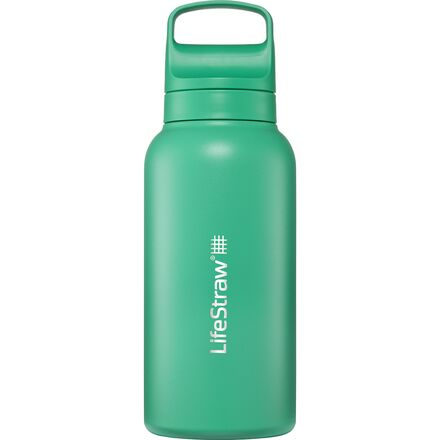Go Series Stainless Steel 1L Water Filter Bottle