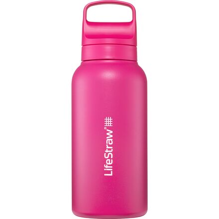 Go Series Stainless Steel 1L Water Filter Bottle