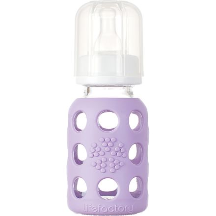 Lifefactory - Glass Baby Bottle - 4oz