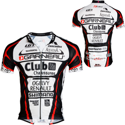 Maillot Cyclisme Homme Louis Garneau LG Team Race Series – Taille S – Multicolore