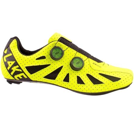 Lake - CX302 Cycling Shoe - Men's - Hi-Viz Yellow/Black