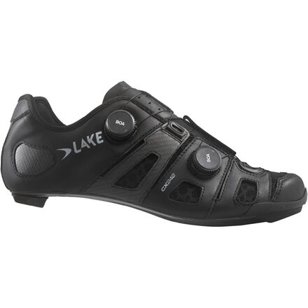 Lake - CX242 Wide Cycling Shoe - Men's - Black/Silver