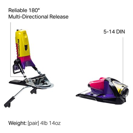 LOOKルック Pivot14GW FORZA20 Look Pivot 14 GW Ski Bindings 2025 | evo