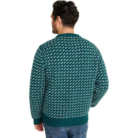 L.L.Bean - Bean's Classic Raggwool Birdseye Reg Crew Sweater - Men's