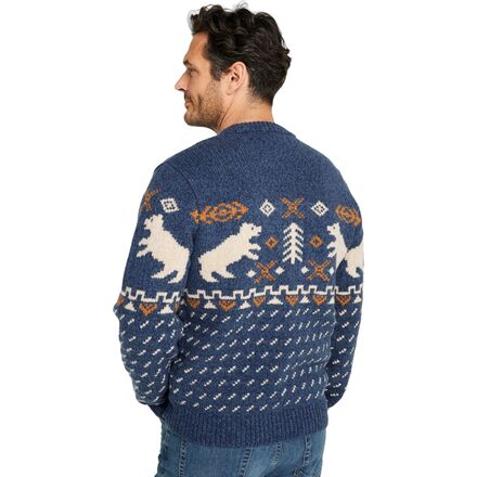 L.L.Bean - Bean's Classic Raggwool Fair Isle Reg Crew Sweater - Men's