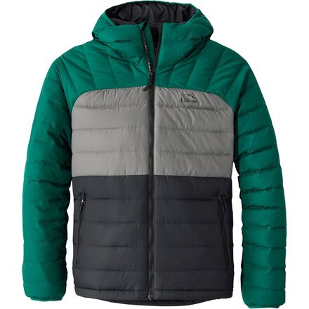 L.L.Bean - Bean's Colorblock Down Hooded Jacket - Men's