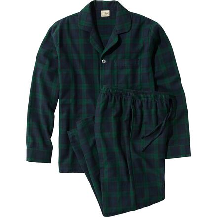 Scotch Plaid Flannel Pajamas - Men's