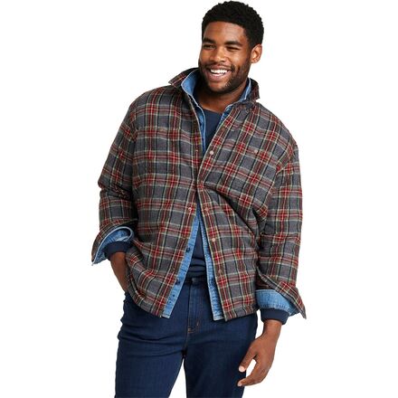 L.L.Bean - Sherpa Lined Scotch Long-Sleeve Plaid Shirt - Men's