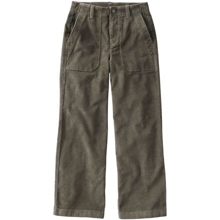 L.L.Bean - 207 Vintage Corduroy High Rise Wide Leg Reg Pant - Women's