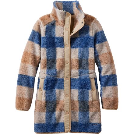 L.L. Bean - Bean's Sherpa Print Regular Coat - Women's