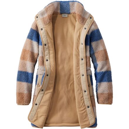L.L. Bean - Bean's Sherpa Print Regular Coat - Women's