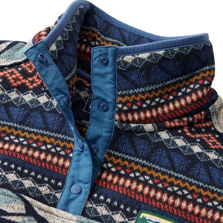 L.L. Bean - Bean's Sweater Fleece Print Regular Pullover - Women's