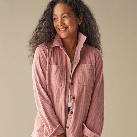 L.L. Bean - Comfort Corduroy Relaxed Long-Sleeve Regular Shirt - Women's