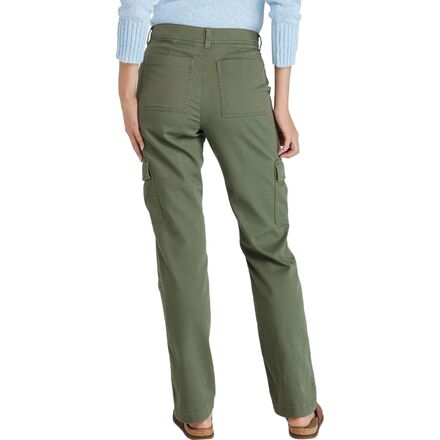 L.L. Bean - Comfort Stretch MidRise Straight Leg Reg Cargo Pant -Women's