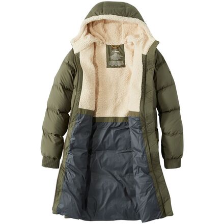 L.L.Bean - Mountain Classic Sherpa-Lined Down Coat - Women's