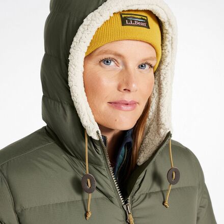 L.L.Bean - Mountain Classic Sherpa-Lined Down Coat - Women's
